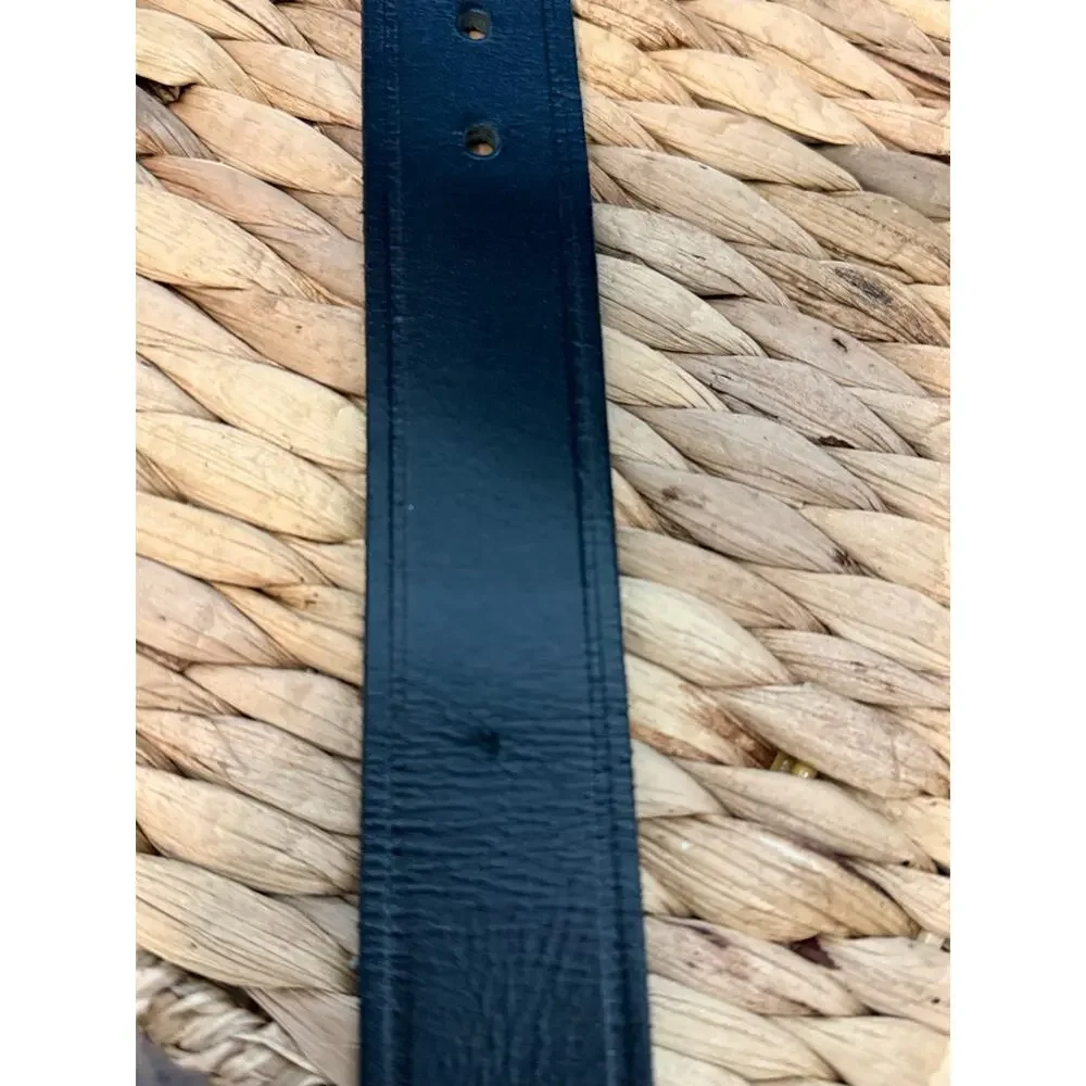 Boston Leather 6685 Movers & Mechanics No Scratch Work Belt Black USA Large